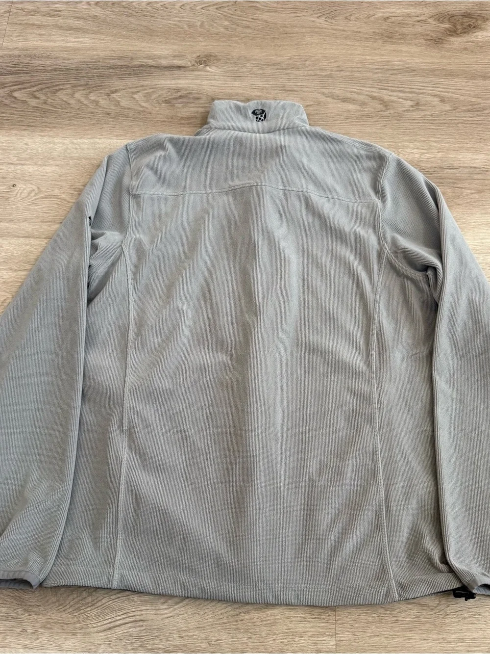 Mountain Hardwear Mens Strecker Lite Full Zip Fleece Jacket Mens Medium Gray